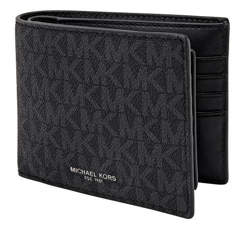 mens michael kors logo wallet|Michael Kors Wallet men price.